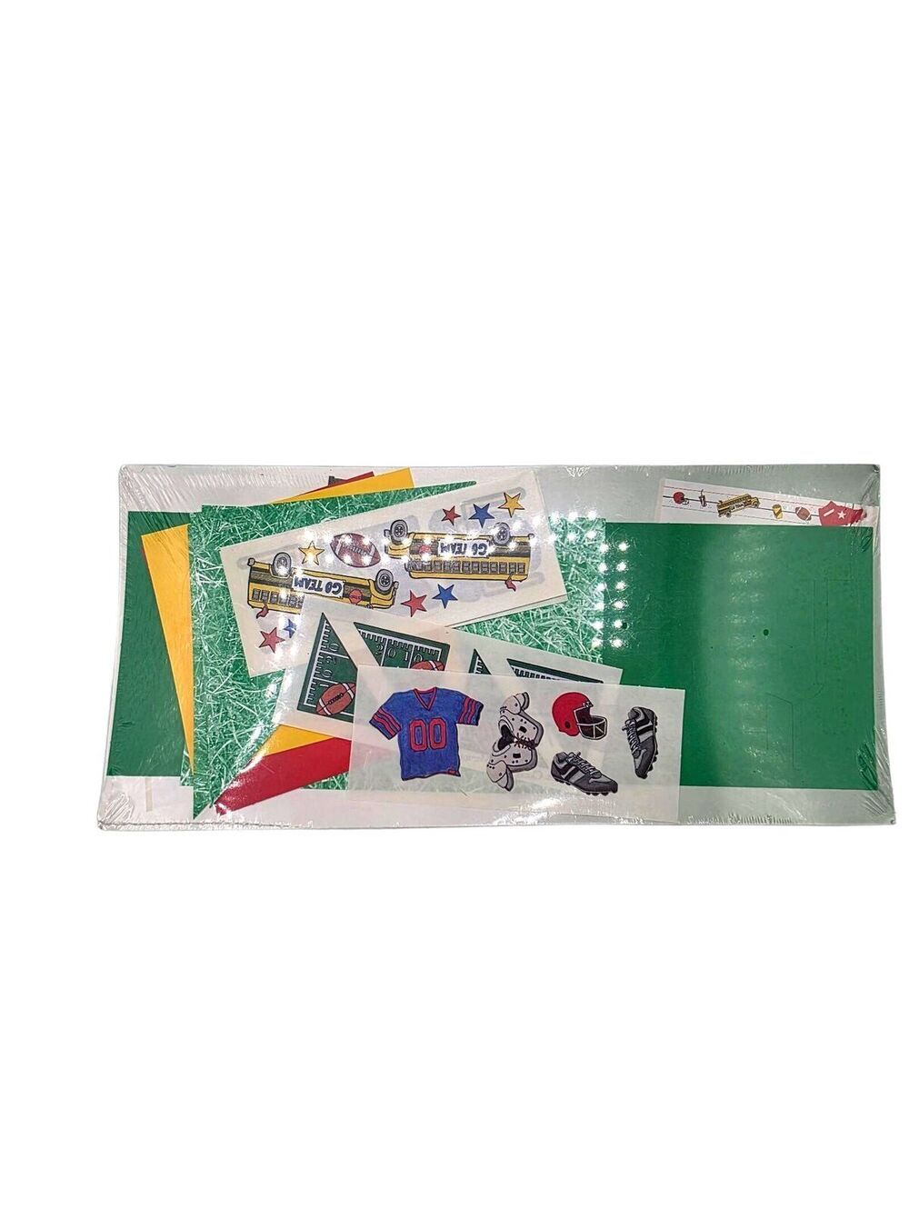 Creative Memories Football sports sticker pack Scrapbook Memories Crafting NEW